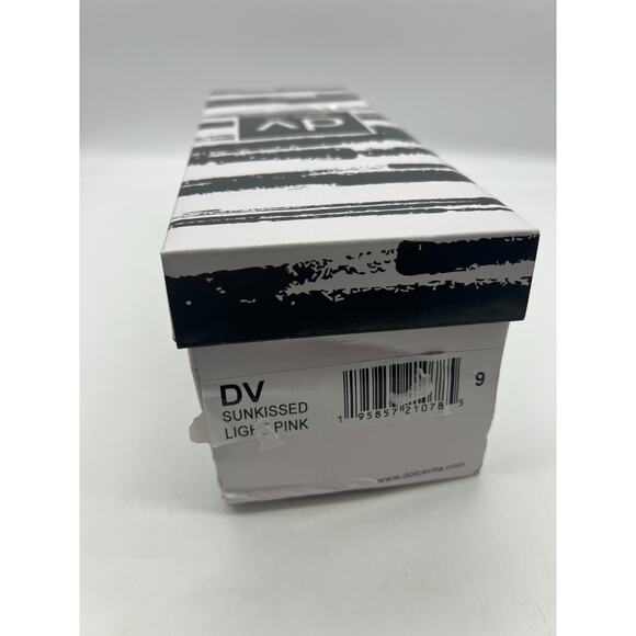 NIB DV Dolce Vita Sunkissed Pink Studded Jelly Thong Sandals Size 9 - Picture 6 of 9